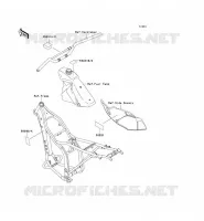 LABEL pour Kawasaki KLX250R 1993