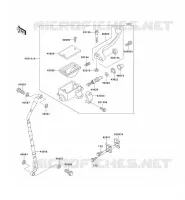 MAITRE CYLINDRE AV pour Kawasaki KLX250R 1993