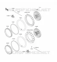 PNEUS pour Kawasaki KLX250R 1993