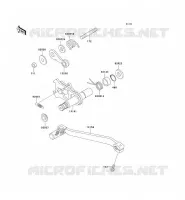 SELECTEUR pour Kawasaki KLX250R 1993