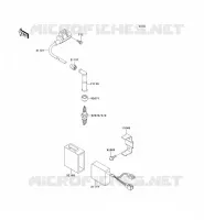 SYSTEME D&acute;ALLUMAGE pour Kawasaki KLX250R 1993