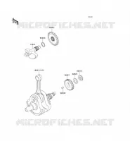 VILEBREQUIN pour Kawasaki KLX250R 1993