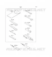 OUTIL UTILISATEUR pour Kawasaki KLX250 2010