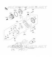 POMPE A HUILE pour Kawasaki KLX250 2010