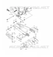 BRAS OSCILLANT pour Kawasaki KLX250 2015