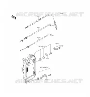 CABLES pour Kawasaki KLX250 2015