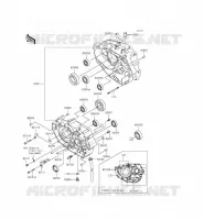 CARTER MOTEUR(S) pour Kawasaki KLX250 2015