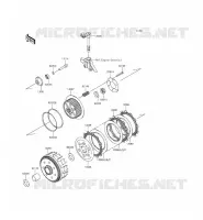 EMBRAYAGE pour Kawasaki KLX250 2015