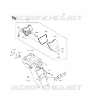 FEUX ARRI&Egrave;RE(S) pour Kawasaki KLX250 2015