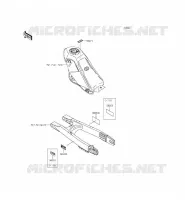 LABEL pour Kawasaki KLX250 2015