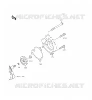 POMPE &Agrave; EAU pour Kawasaki KLX250 2015