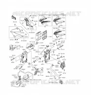 RADIATEUR pour Kawasaki KLX250 2015