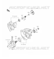 VILEBREQUIN pour Kawasaki KLX250 2015