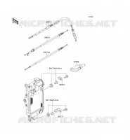 CABLES pour Kawasaki KLX250S 2009