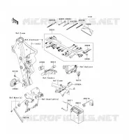 CHASSIS EQUIPMENT ELECTRIQUE pour Kawasaki KLX250S 2009