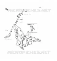 CH&Acirc;SSIS pour Kawasaki KLX250S 2009