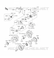 D&Eacute;MARREUR pour Kawasaki KLX250S 2009