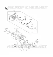 FEUX ARRI&Egrave;RE(S) pour Kawasaki KLX250S 2009