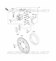 FREIN AVANT pour Kawasaki KLX250S 2009