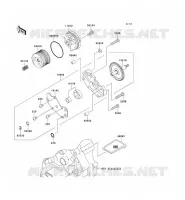 POMPE A HUILE pour Kawasaki KLX250S 2009