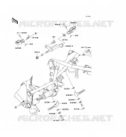 REPOSE PIED pour Kawasaki KLX250S 2009