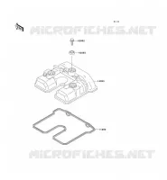 COUVRE CULASSE pour Kawasaki KLX300R 1999