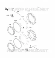 ROUE/PNEUS pour Kawasaki KLX300R 1999