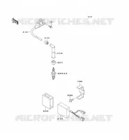 SYSTEME D&acute;ALLUMAGE pour Kawasaki KLX300R 1999
