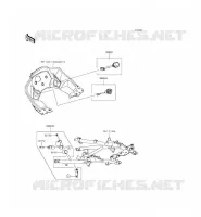 ACCESSOIRE(SERRURE DE CASQUE ETC.) pour Kawasaki VERSYS 1000 2015