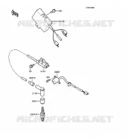 SYSTEME D&acute;ALLUMAGE pour Kawasaki KMX125 1988