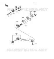 SELECTEUR pour Kawasaki KMX125 1992