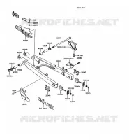 BRAS OSCILLANT pour Kawasaki KMX125 1995