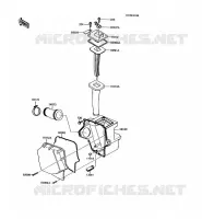 FILTRE A AIR pour Kawasaki KMX125 1995
