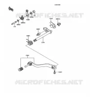 SELECTEUR pour Kawasaki KMX125 1995