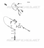 SYSTEME D&acute;ALLUMAGE pour Kawasaki KMX125 1995