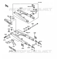 BRAS OSCILLANT pour Kawasaki KMX125 1989
