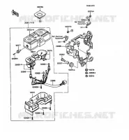 COMPTEURS pour Kawasaki KMX125 1989