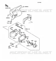 OPTIQUE(S) pour Kawasaki KMX125 1989