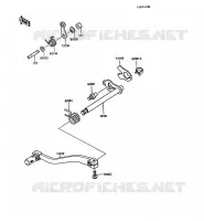 SELECTEUR pour Kawasaki KMX125 1989