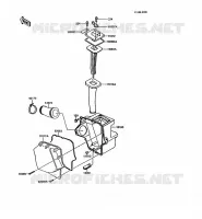FILTRE A AIR pour Kawasaki KMX125 1992