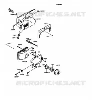 OPTIQUE(S) pour Kawasaki KMX125 1992