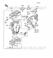 COMPTEURS pour Kawasaki KMX200 1989