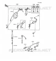 CONTACTEUR pour Kawasaki KMX200 1989