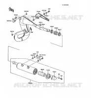 &Eacute;CHAPPEMENT pour Kawasaki KMX200 1989