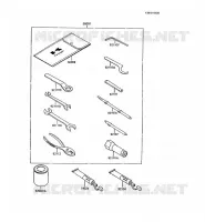 OUTIL UTILISATEUR pour Kawasaki KMX200 1989