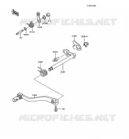 SELECTEUR pour Kawasaki KMX200 1989