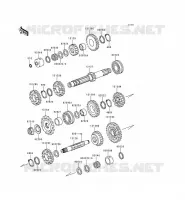 TRANSMISSION pour Kawasaki KZ1000 POLICE 1999