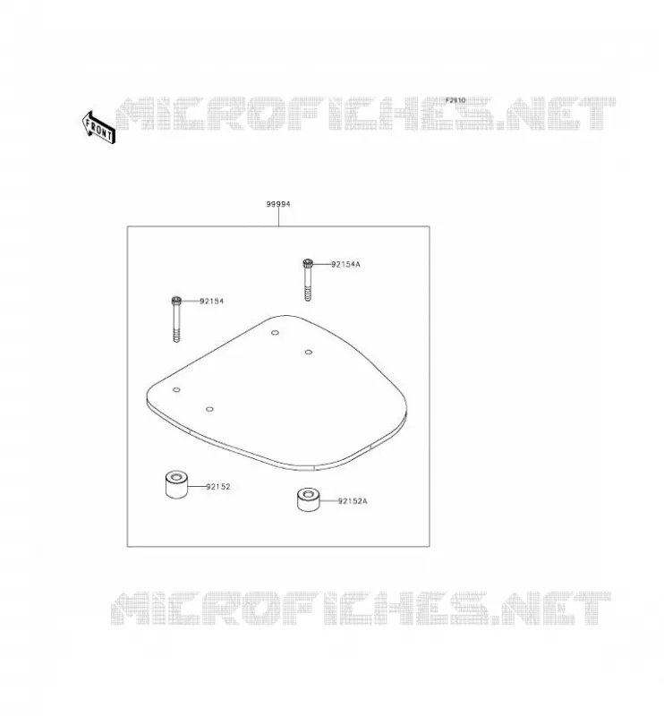 ACCESSOIRE Kawasaki SCOOTER 300 2014 J300  SC300AEFA
