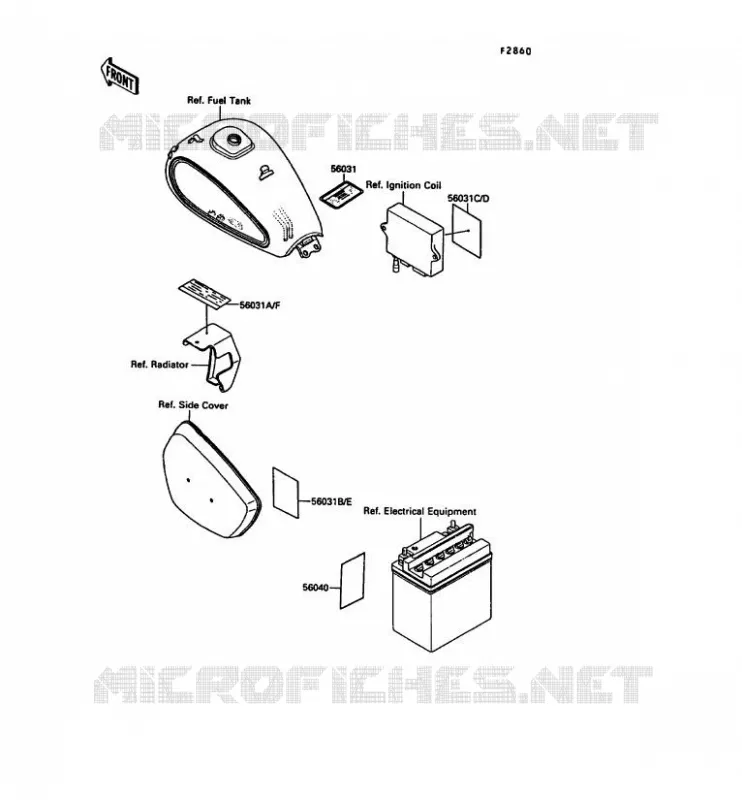 LABEL Kawasaki MOTOS 1500 1988 VN-15  VN1500-A2