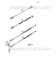 CABLE pour Kawasaki VN-15 1989